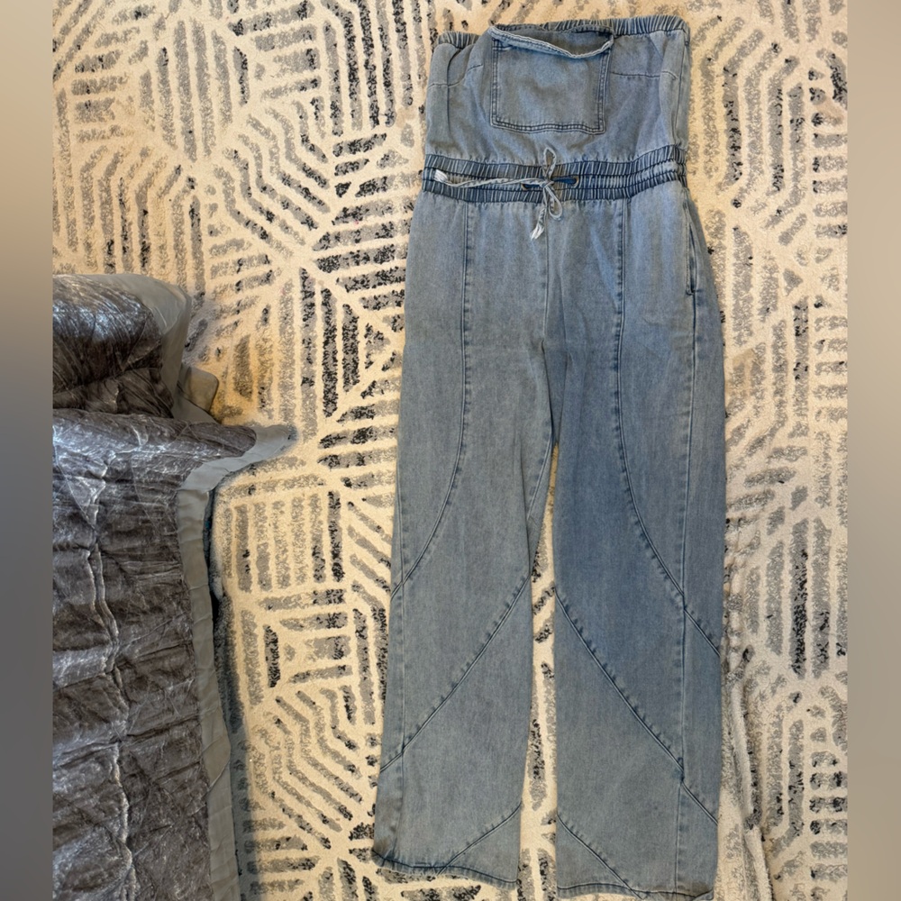 Denim jumpsuit